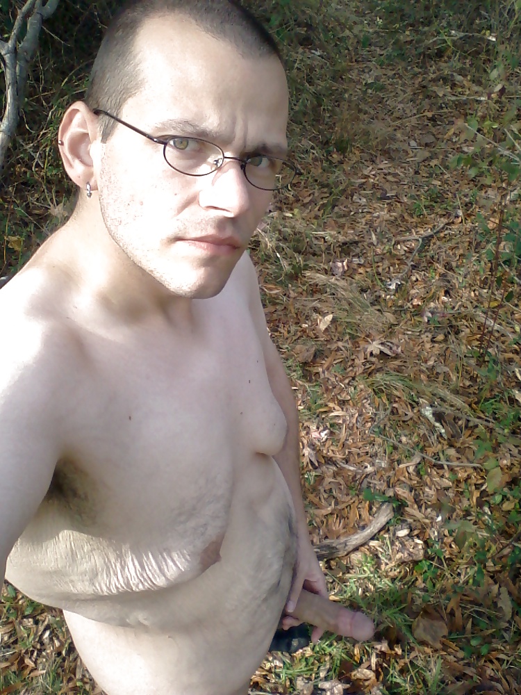 Chub Naked In The Woods #38716191