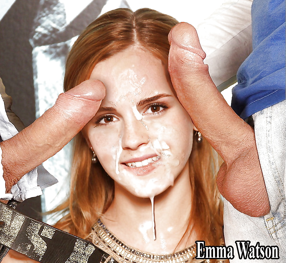 Emma Watson - Facial Blowjob Fakes #30460185