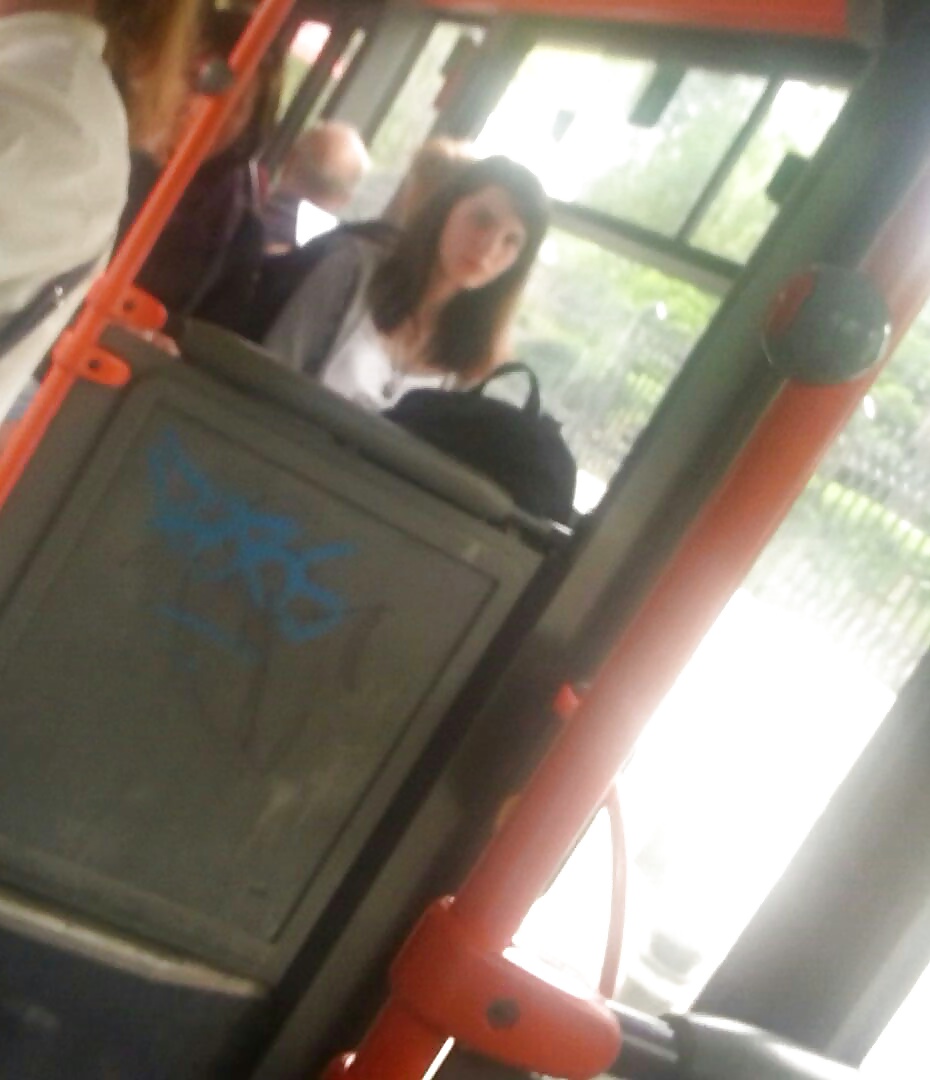 Sexy Teenager In Bus, Bahn Rumänisch #34367047
