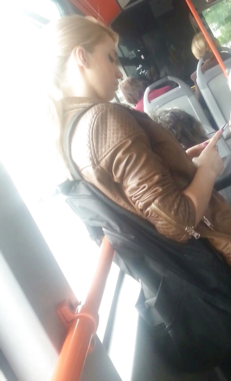 Sexy teens in bus, train romanian #34367082