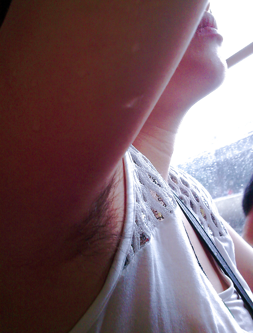 Candid Hairy Armpit Photography in China. #36833389
