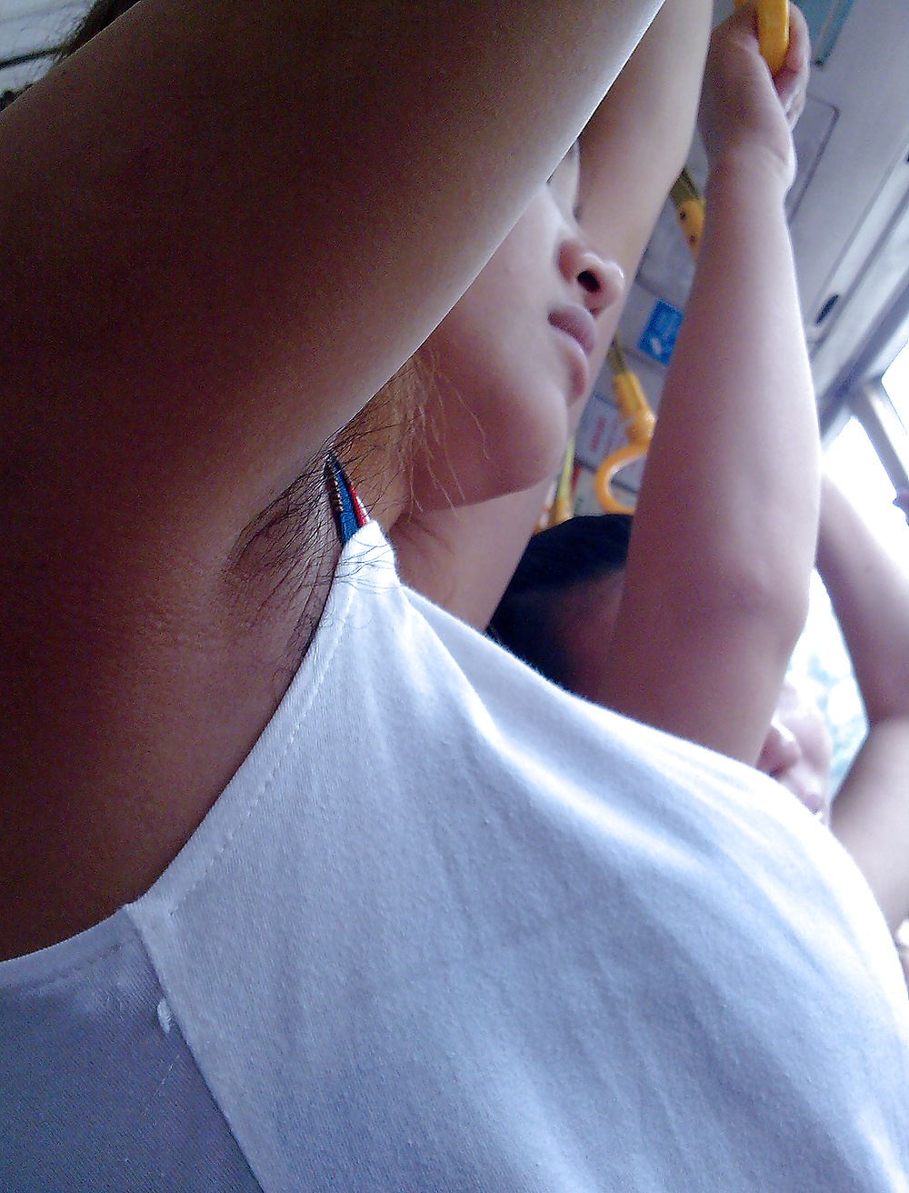 Candid Hairy Armpit Photography in China. #36833527