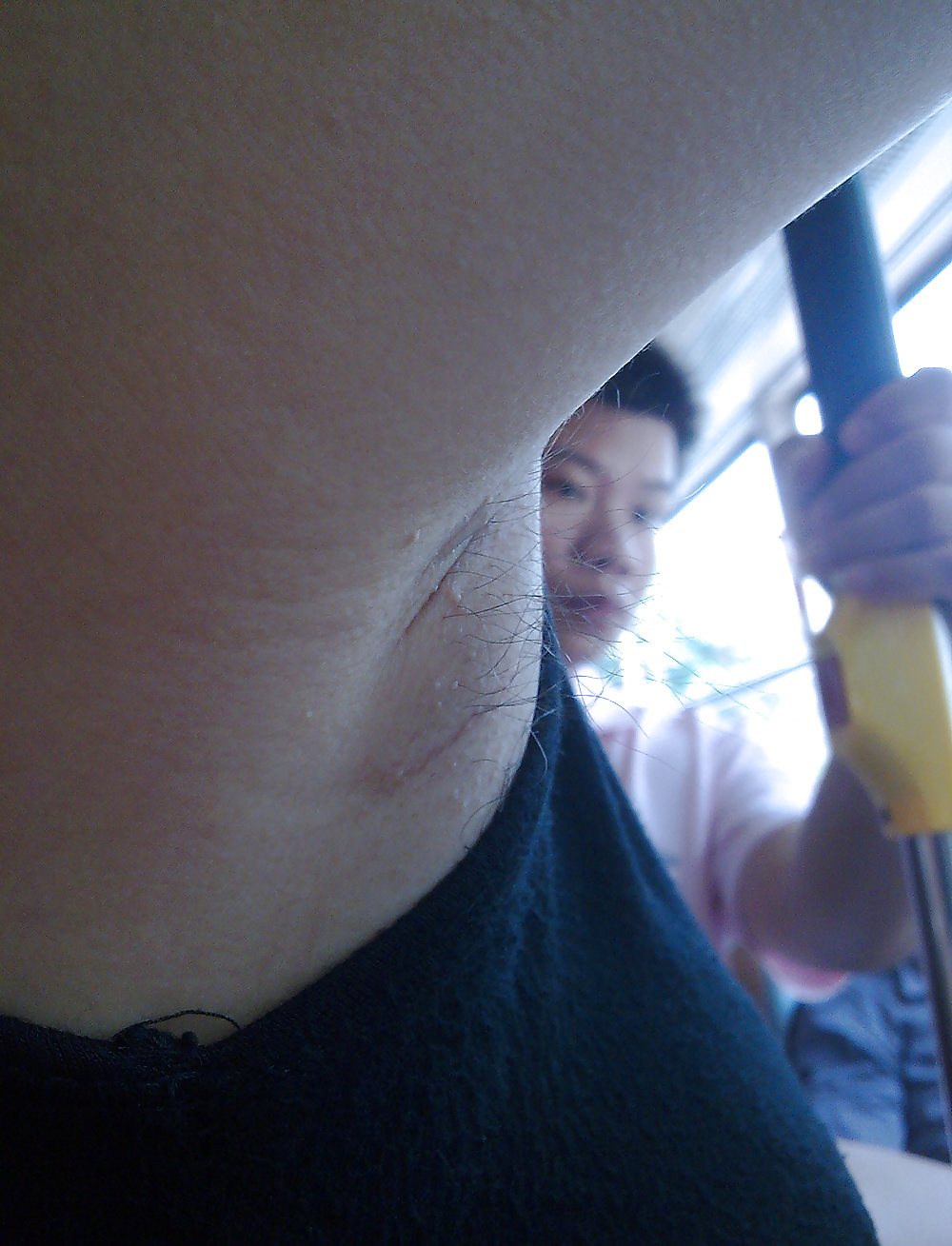 Candid Hairy Armpit Photography in China. #36833556