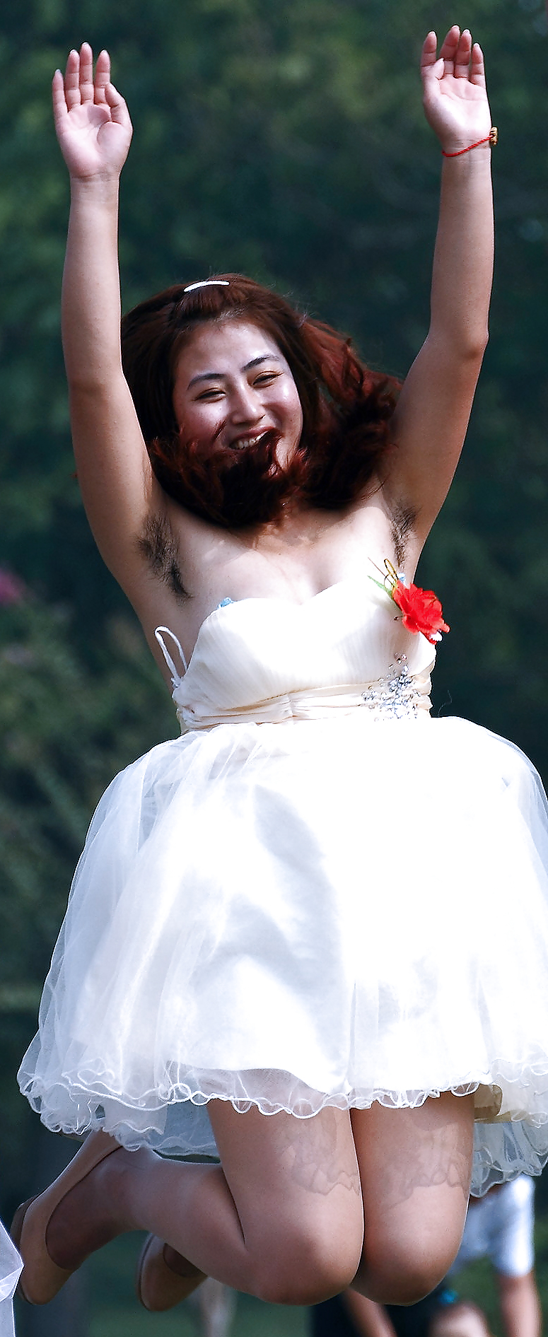 Candid Hairy Armpit Photography in China. #36833673