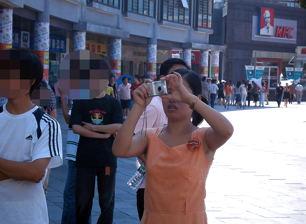 Offen Haarige Achsel Fotografie In China. #36834429