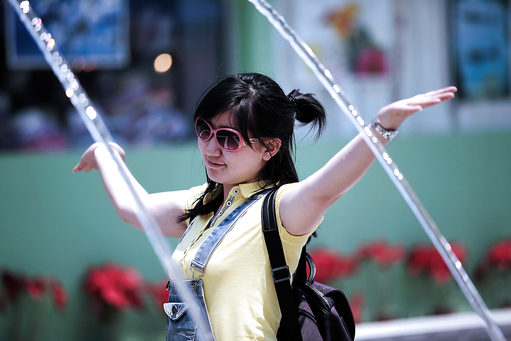 Candid Hairy Armpit Photography in China. #36834555