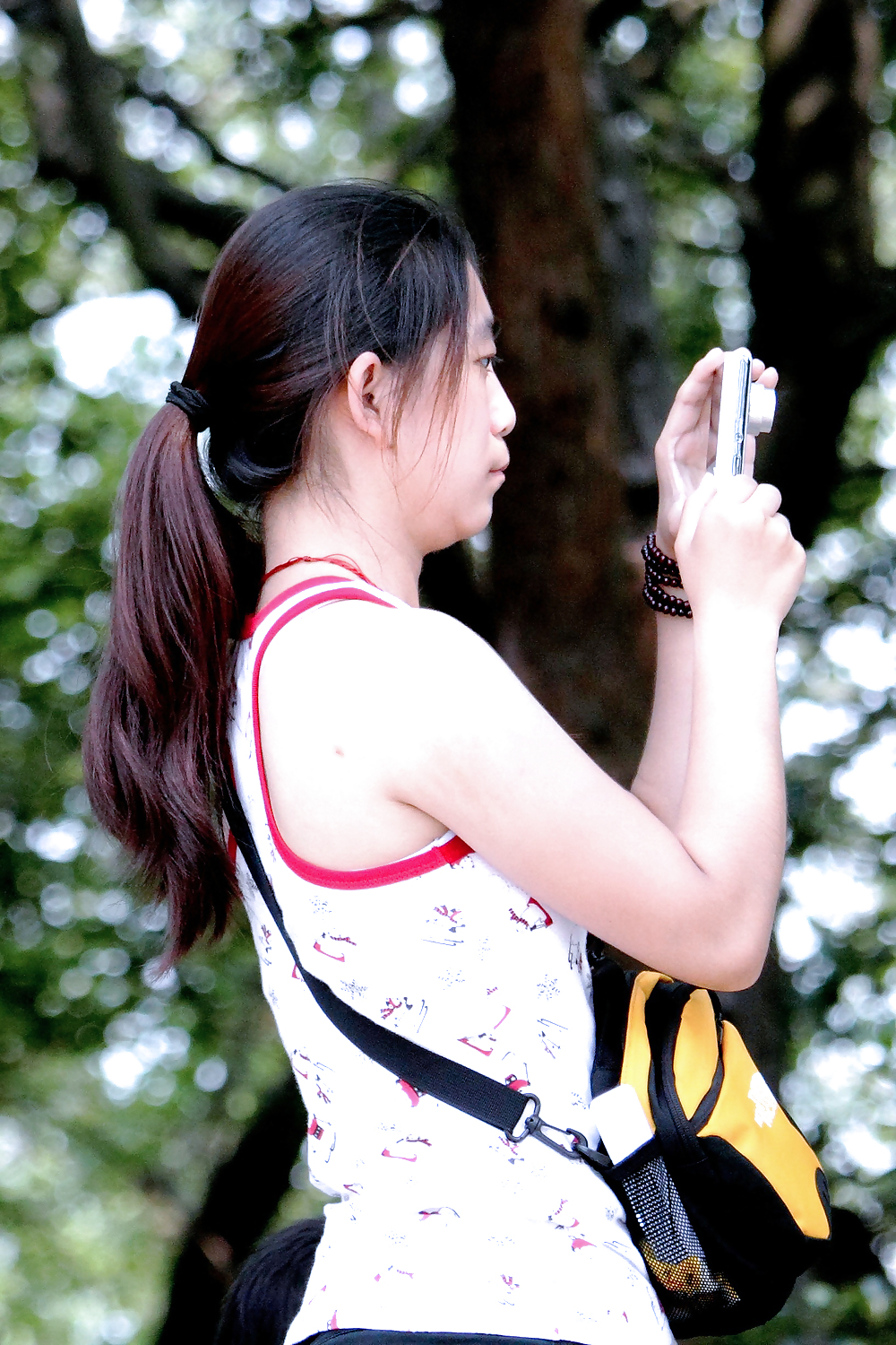 Candid Hairy Armpit Photography in China. #36834641
