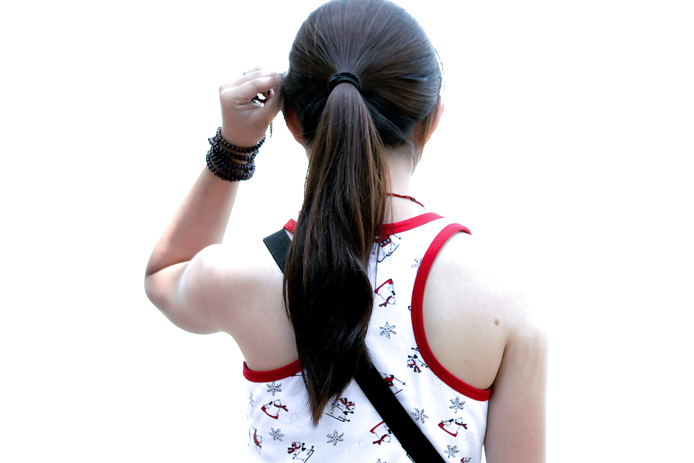 Fotografia ascella pelosa candida in Cina.
 #36834645