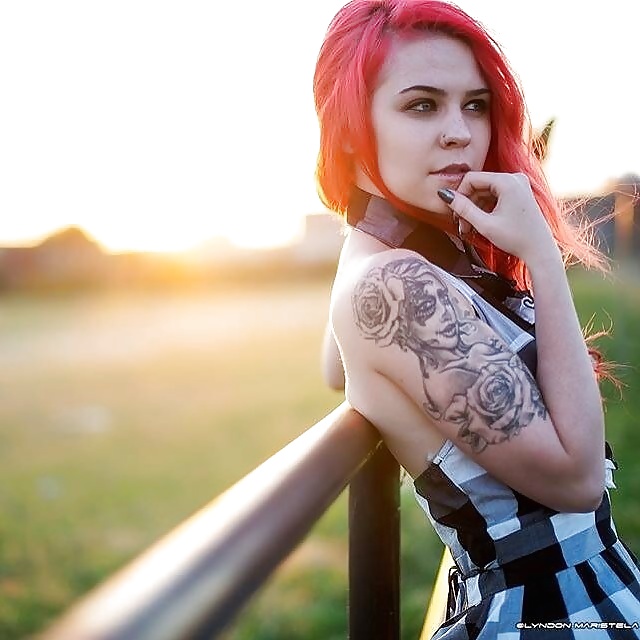Tattoed girls art pics #27123505