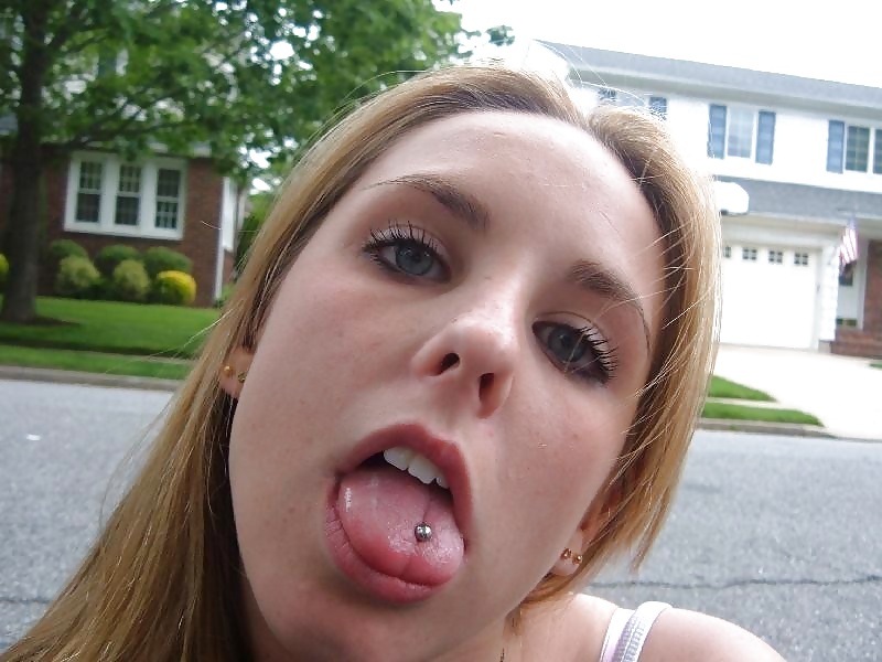 Mouth Open and Tongue out Ready for Cum #40095263