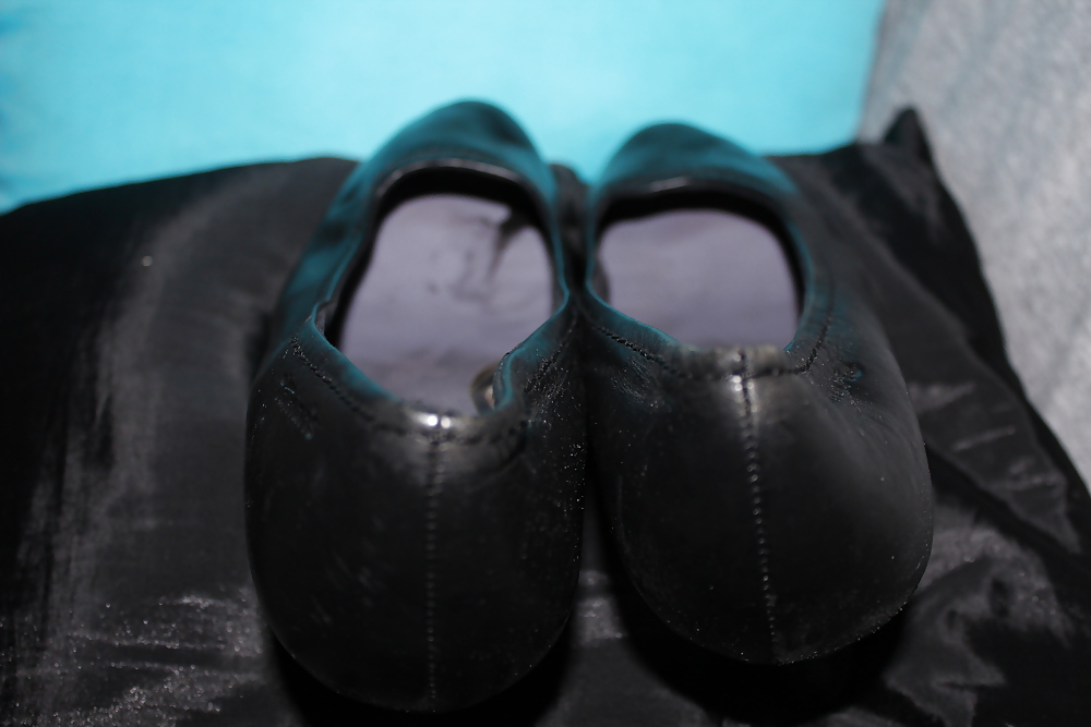 Wife sold her stinky well worn heels shoes #23606401