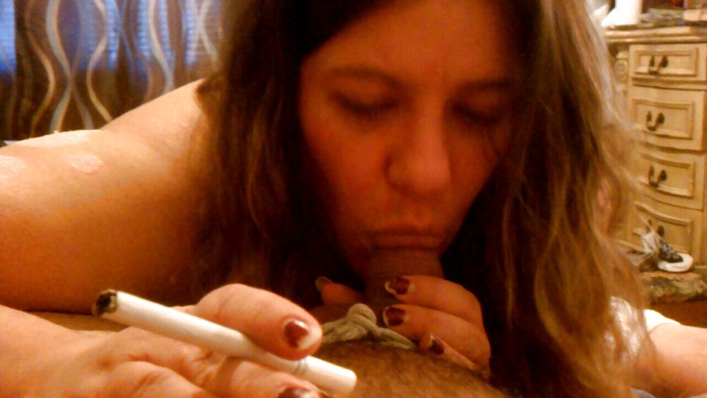 Sexy hairy wife smoking  #24306598