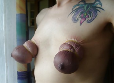 Makes me cum part 16: tied tits with some color #26192752