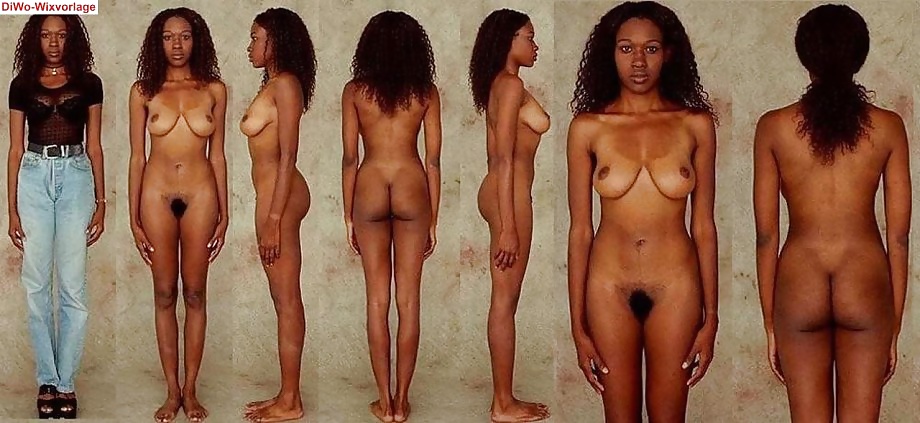Clothed and Nude 8 Ebony Women  #29957243