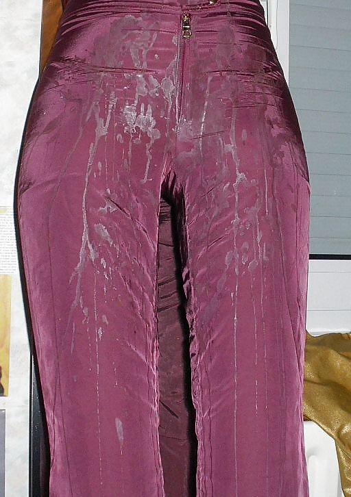 Shiny parachutefabric pants (front) #22887969