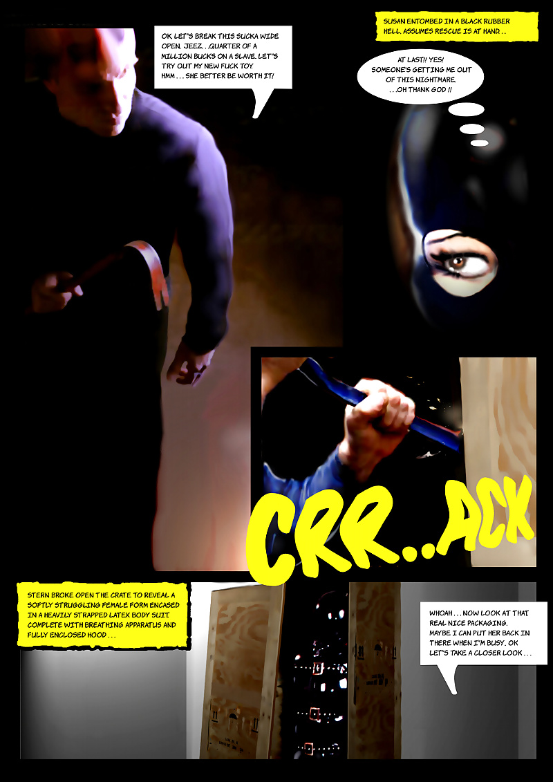 Comic Mailorder Latex Rubber Slave #33606934