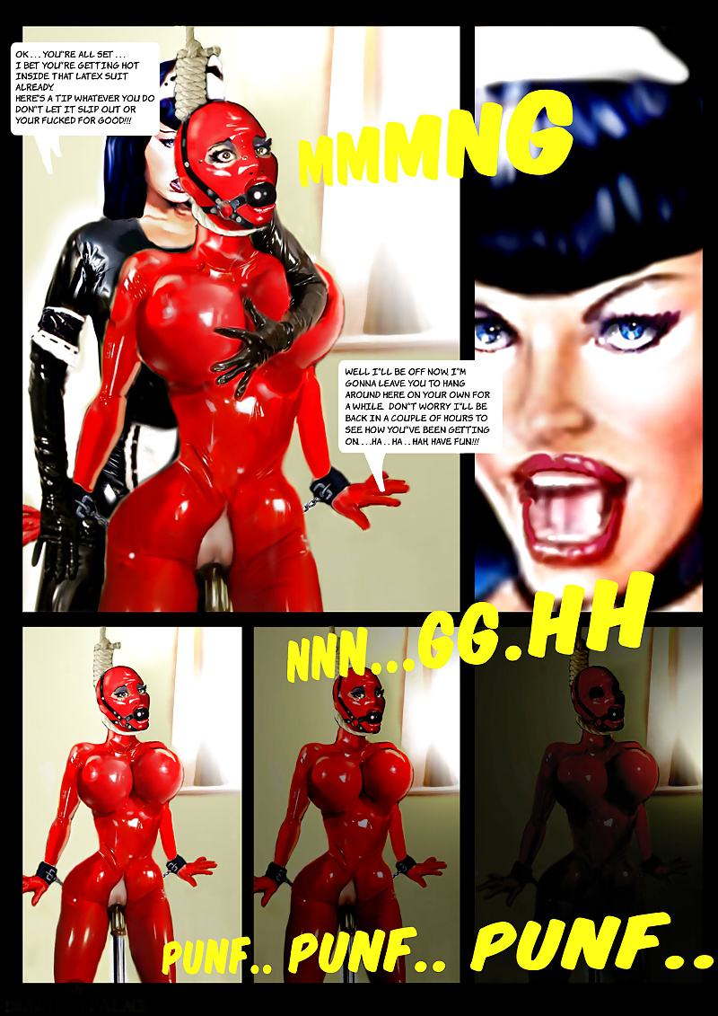 Comic Mailorder Latex Rubber Slave #33607010