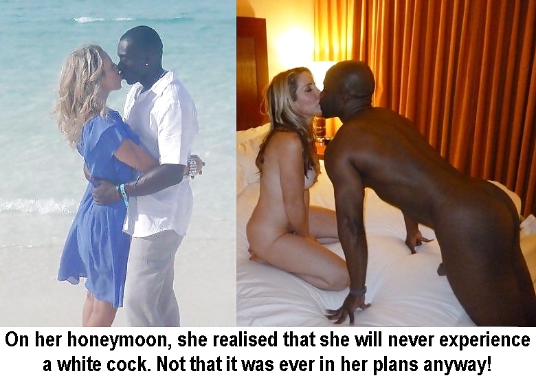 Interracial Cuckold Honeymoon Wife Beach Caps #36135121