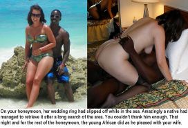 Interracial On The Beach - Interracial Cuckold Honeymoon Wife Beach Caps Porn Pictures ...