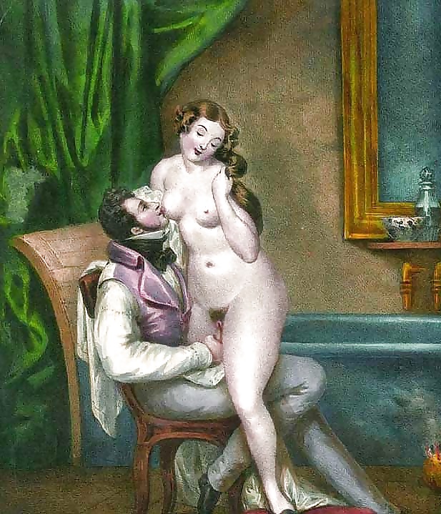 Vintage Erotic Drawings 19 #32159590