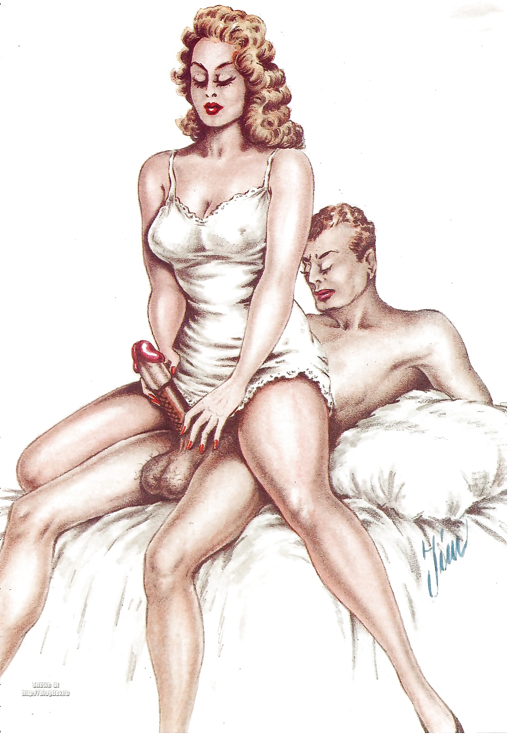 Disegni erotici vintage 19
 #32159602