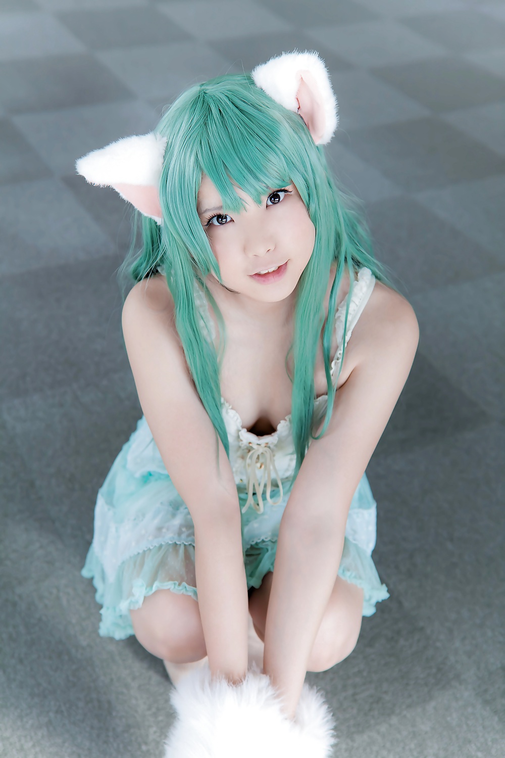 Asian Cosplay in white 1 #34233513