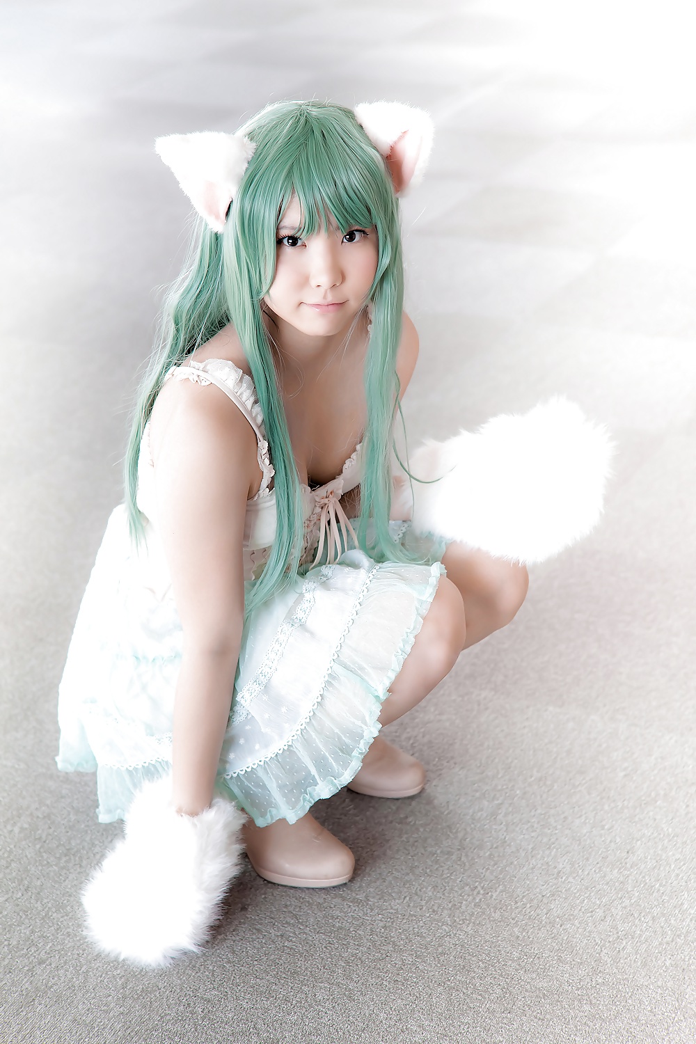 Asian Cosplay in white 1 #34233519