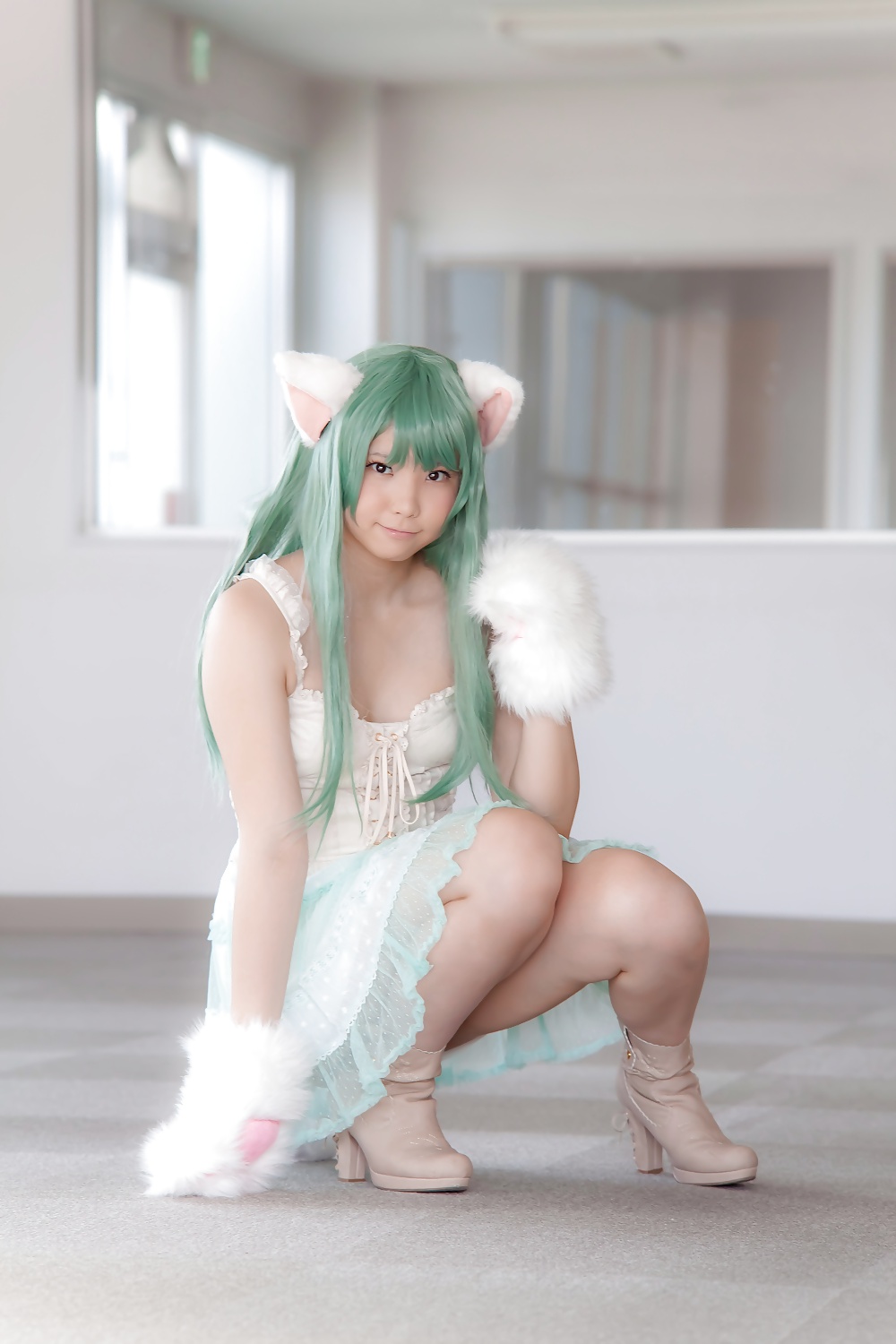 Asian Cosplay in white 1 #34233523