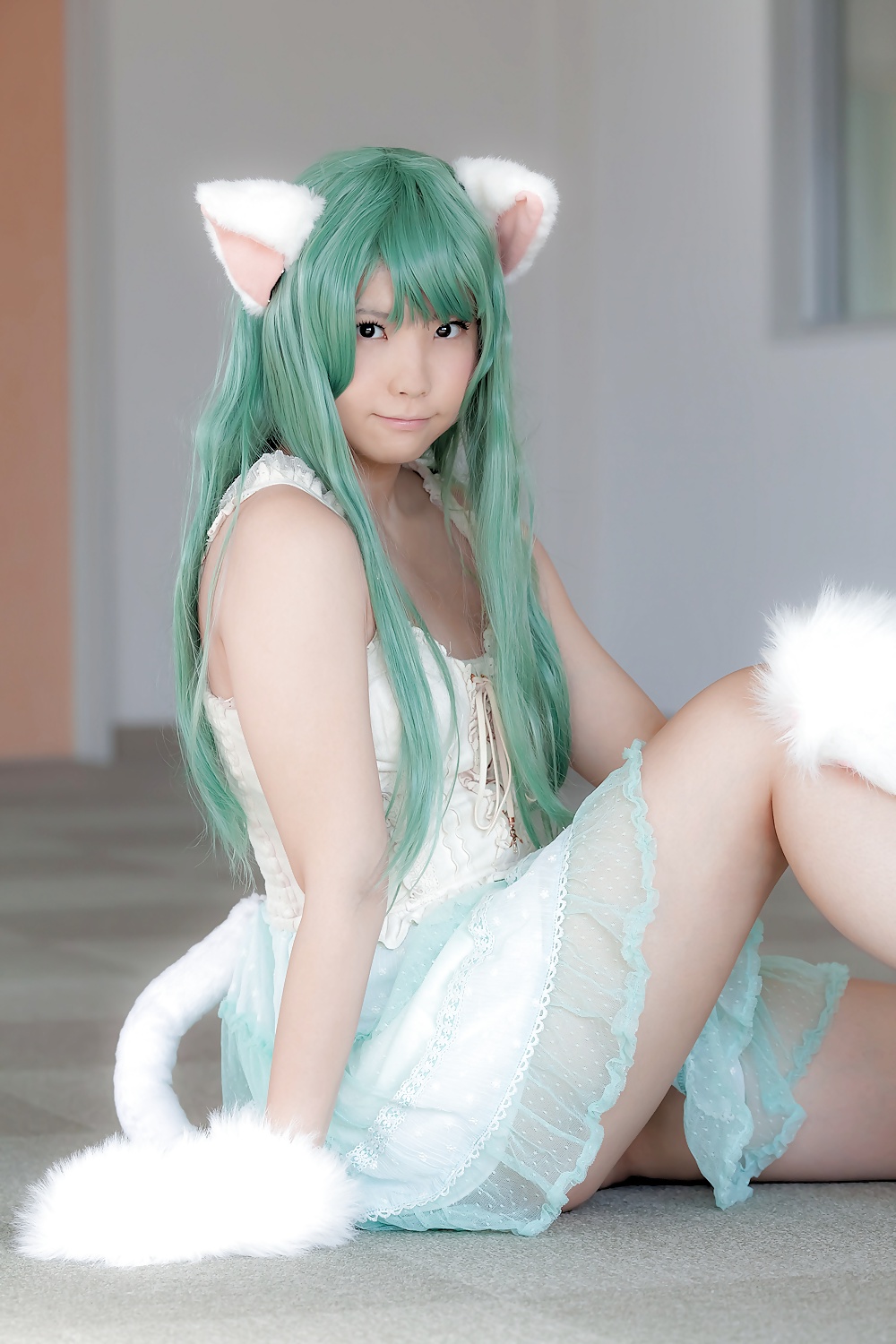 Asian Cosplay in white 1 #34233529