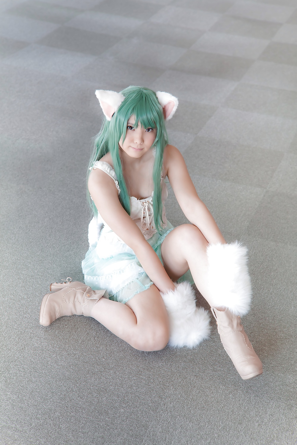 Asian Cosplay in white 1 #34233540