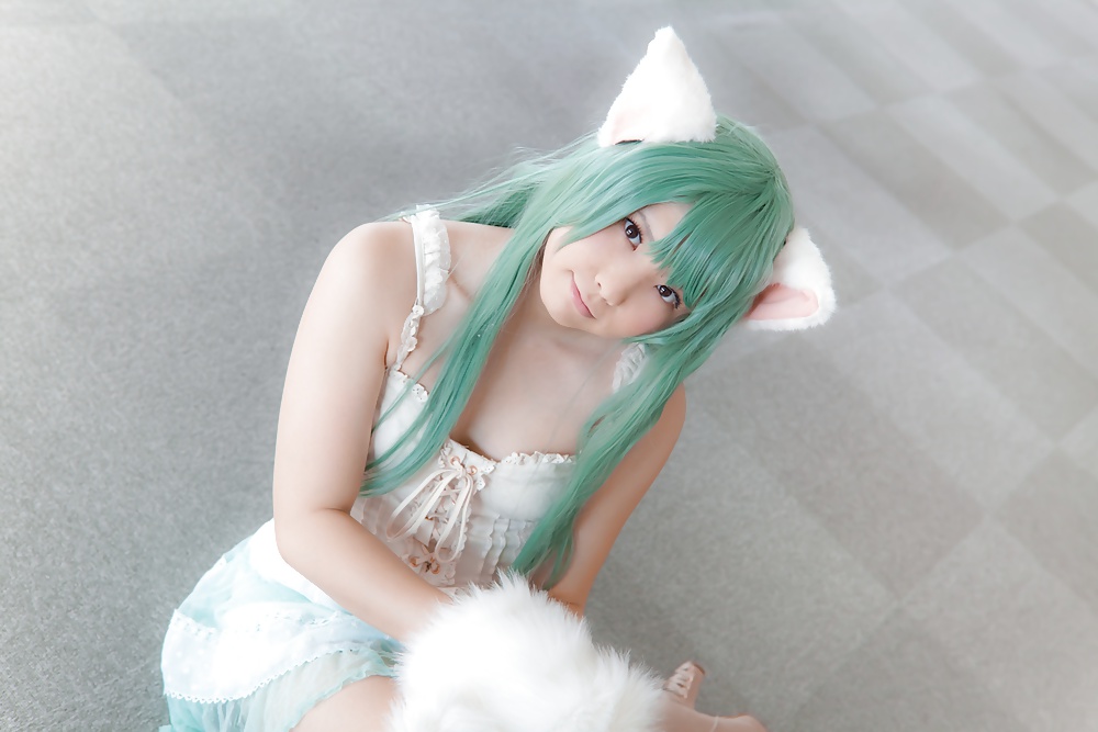 Asian Cosplay in white 1 #34233548