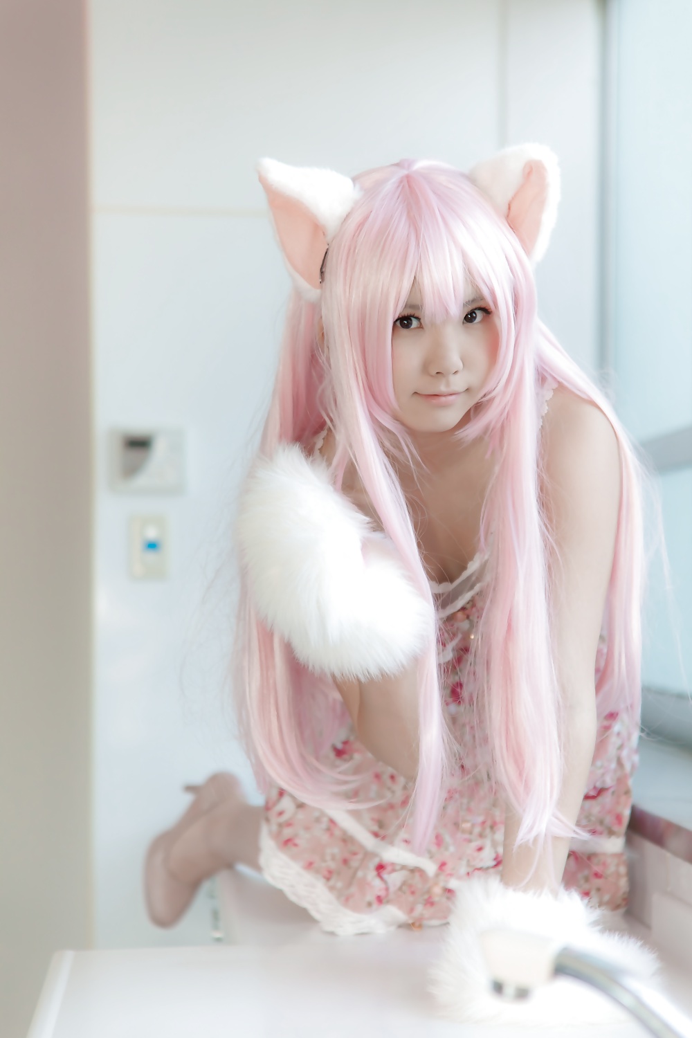 Asian Cosplay in white 1 #34233569