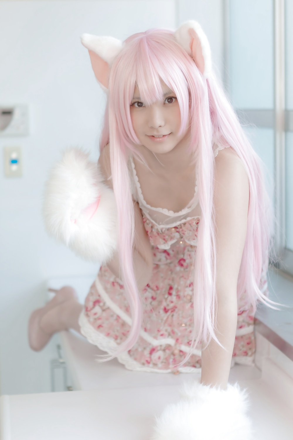 Asian Cosplay in white 1 #34233573
