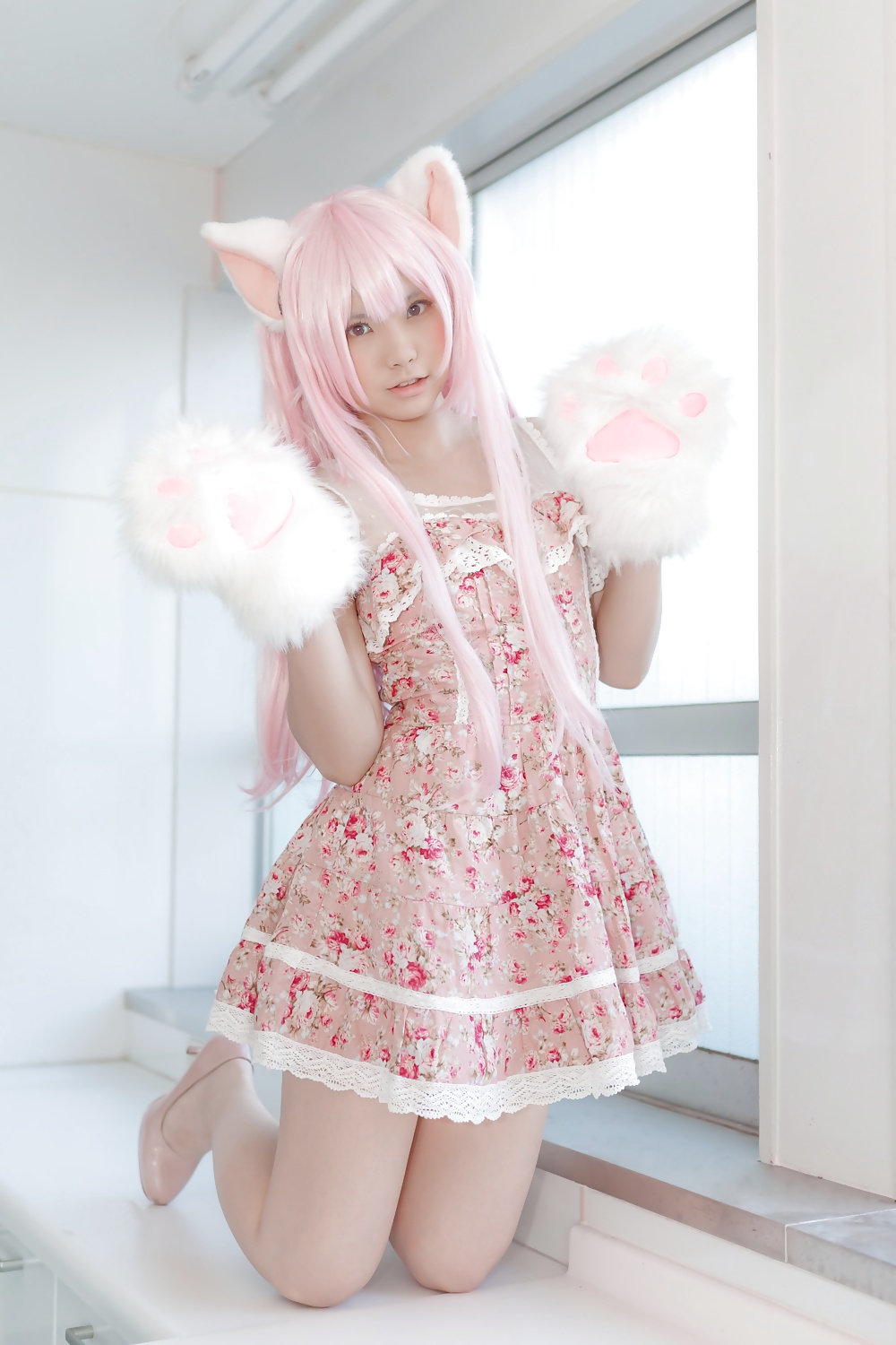 Asian Cosplay in white 1 #34233577