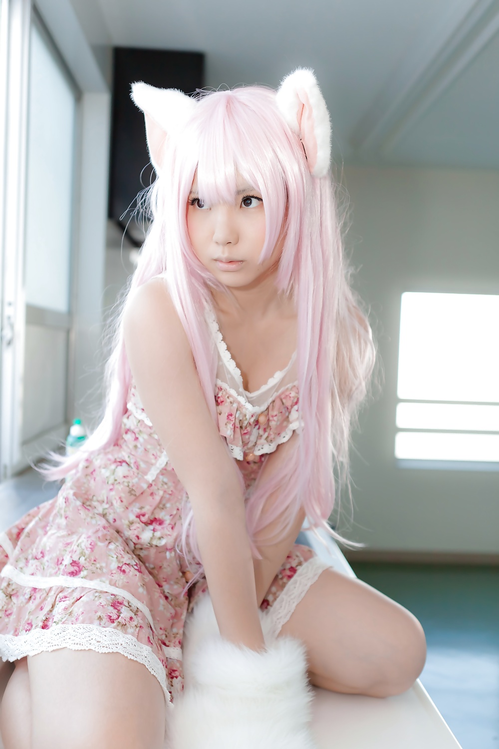 Asian Cosplay in white 1 #34233586
