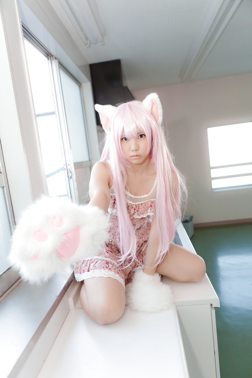 Asian Cosplay in white 1 #34233594
