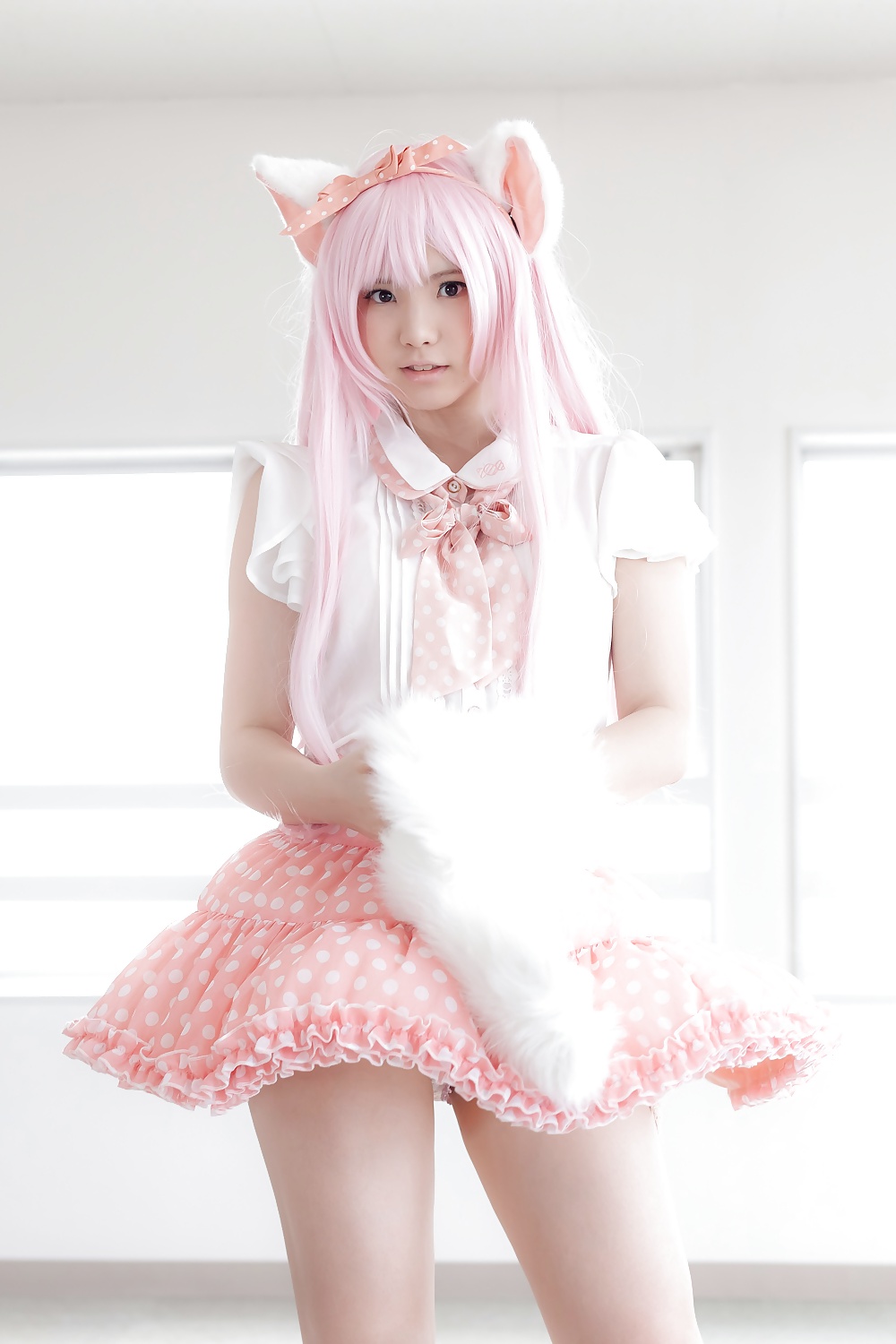 Asian Cosplay in white 1 #34233653