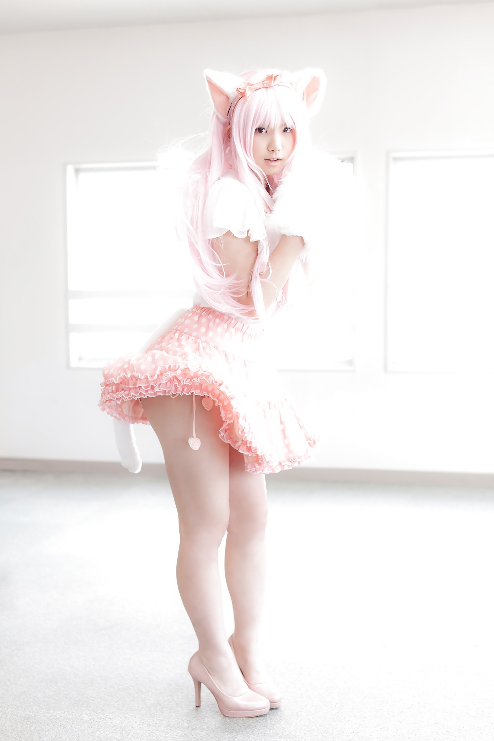 Asian Cosplay in white 1 #34233677