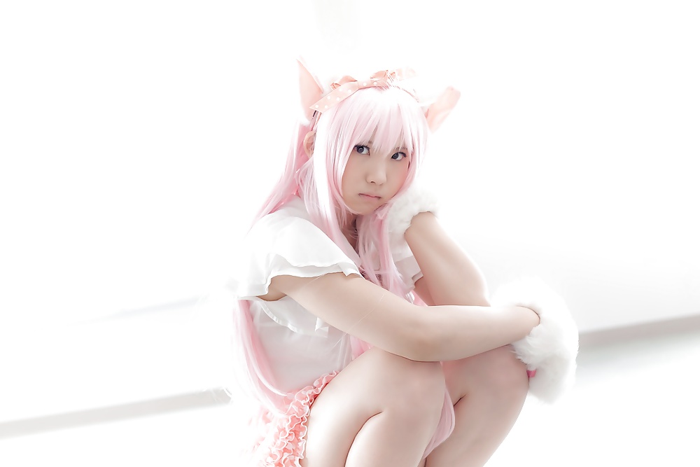 Asian Cosplay in white 1 #34233713