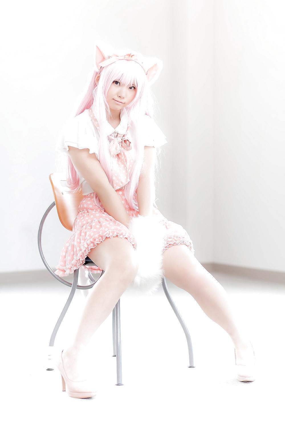 Asian Cosplay in white 1 #34233728