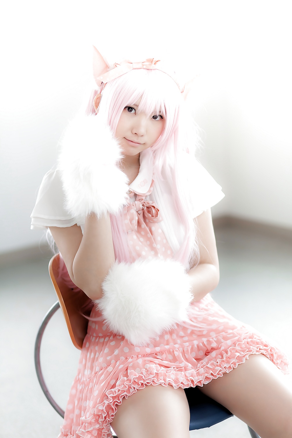 Asian Cosplay in white 1 #34233737
