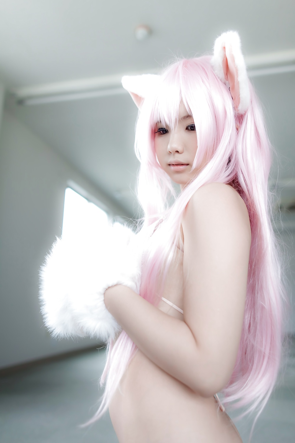 Asian Cosplay in white 1 #34233771