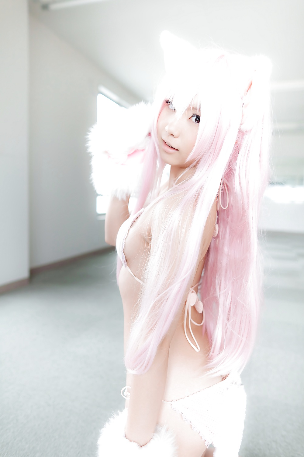 Asian Cosplay in white 1 #34233776