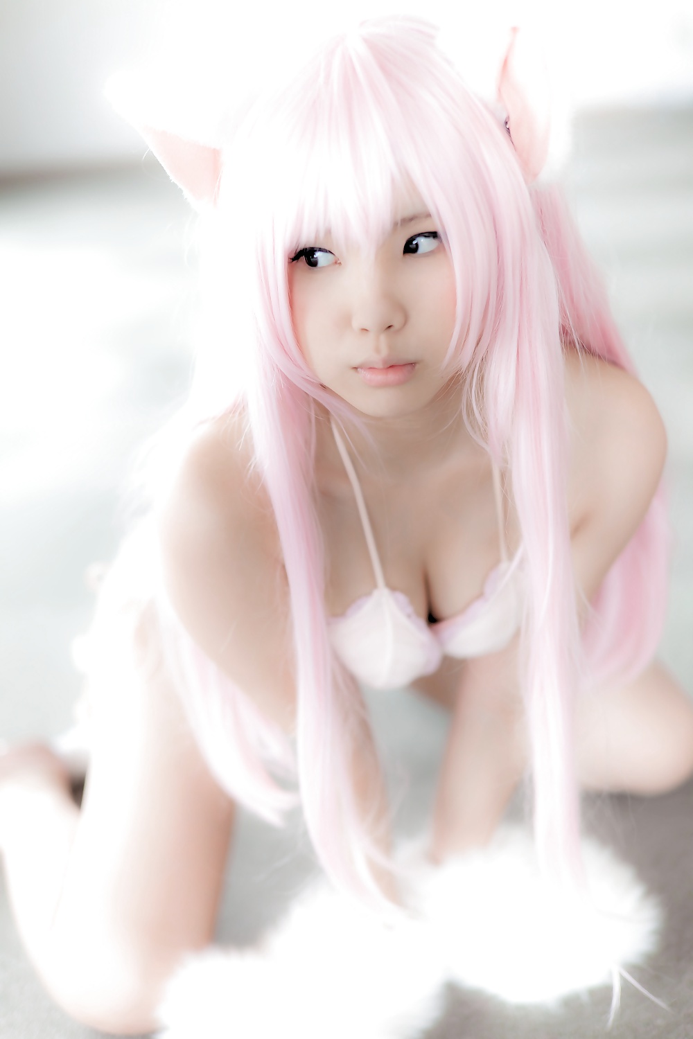 Asian Cosplay in white 1 #34233812