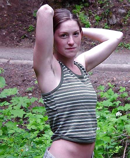 Miscellaneous girls showing hairy, unshaven armpits 4 #25869732