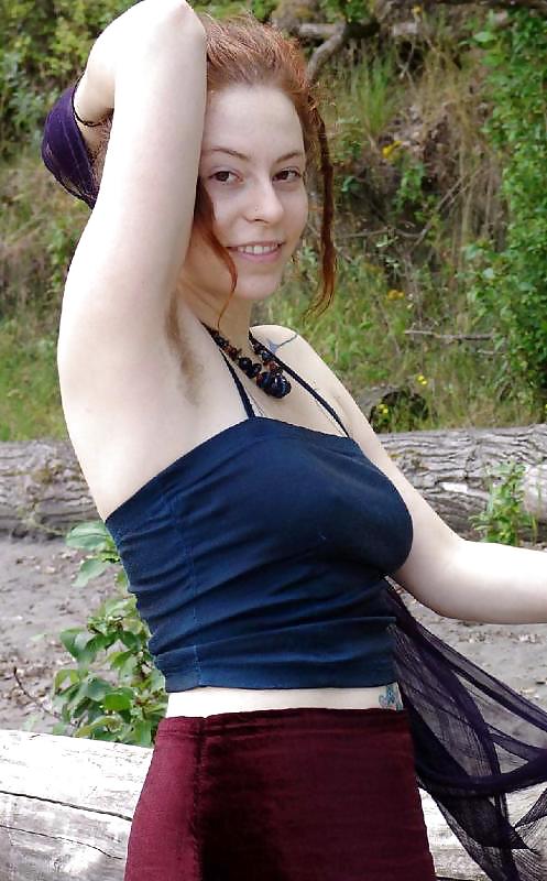 Miscellaneous girls showing hairy, unshaven armpits 4 #25870284
