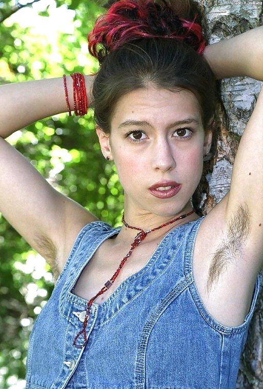 Miscellaneous girls showing hairy, unshaven armpits 4 #25870440