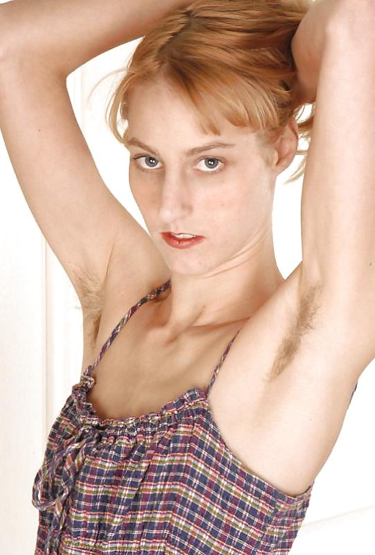 Miscellaneous girls showing hairy, unshaven armpits 4 #25870516