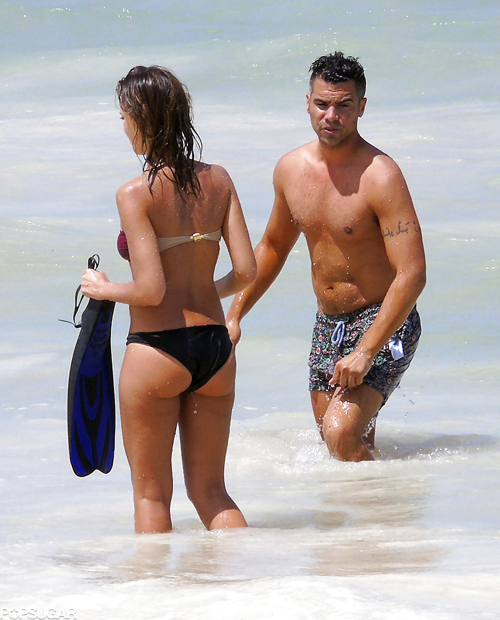 Jessica alba at mexico beach, july 2014
 #33559024