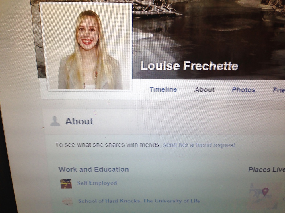 Louise Frechette aka Loufresh Exposed as a Cumslut  #29718295